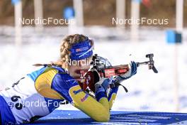 08.12.2022, Hochfilzen, Austria (AUT): Stina Nilsson (SWE) -  IBU World Cup Biathlon, sprint women, Hochfilzen (AUT). www.nordicfocus.com. © Manzoni/NordicFocus. Every downloaded picture is fee-liable.