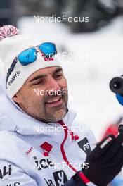 07.12.2022, Hochfilzen, Austria (AUT): Siegfried Mazet (FRA) coach team Norway -  IBU World Cup Biathlon, training, Hochfilzen (AUT). www.nordicfocus.com. © Stancik/NordicFocus. Every downloaded picture is fee-liable.