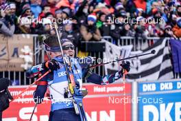 18.12.2022, Annecy-Le Grand Bornand, France (FRA): Johannes Dale (NOR), Sturla Holm Laegreid (NOR), (l-r) -  IBU World Cup Biathlon, mass men, Annecy-Le Grand Bornand (FRA). www.nordicfocus.com. © Thibaut/NordicFocus. Every downloaded picture is fee-liable.