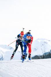18.12.2022, Annecy-Le Grand Bornand, France (FRA): Antonin Guigonnat (FRA) -  IBU World Cup Biathlon, mass men, Annecy-Le Grand Bornand (FRA). www.nordicfocus.com. © Authamayou/NordicFocus. Every downloaded picture is fee-liable.