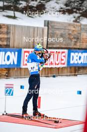 18.12.2022, Annecy-Le Grand Bornand, France (FRA): Artem Pryma (UKR) -  IBU World Cup Biathlon, mass men, Annecy-Le Grand Bornand (FRA). www.nordicfocus.com. © Authamayou/NordicFocus. Every downloaded picture is fee-liable.