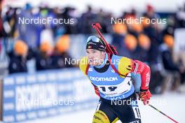 18.12.2022, Annecy-Le Grand Bornand, France (FRA): Florent Claude (BEL) -  IBU World Cup Biathlon, mass men, Annecy-Le Grand Bornand (FRA). www.nordicfocus.com. © Thibaut/NordicFocus. Every downloaded picture is fee-liable.