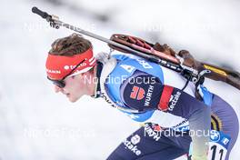18.12.2022, Annecy-Le Grand Bornand, France (FRA): Benedikt Doll (GER) -  IBU World Cup Biathlon, mass men, Annecy-Le Grand Bornand (FRA). www.nordicfocus.com. © Thibaut/NordicFocus. Every downloaded picture is fee-liable.