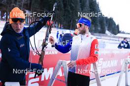 18.12.2022, Annecy-Le Grand Bornand, France (FRA): Antonin Guigonnat (FRA) - IBU World Cup Biathlon, mass men, Annecy-Le Grand Bornand (FRA). www.nordicfocus.com. © Manzoni/NordicFocus. Every downloaded picture is fee-liable.