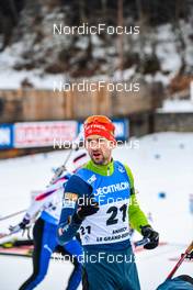 18.12.2022, Annecy-Le Grand Bornand, France (FRA): Jakov Fak (SLO) -  IBU World Cup Biathlon, mass men, Annecy-Le Grand Bornand (FRA). www.nordicfocus.com. © Authamayou/NordicFocus. Every downloaded picture is fee-liable.