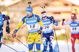 18.12.2022, Annecy-Le Grand Bornand, France (FRA): Jesper Nelin (SWE) -  IBU World Cup Biathlon, mass men, Annecy-Le Grand Bornand (FRA). www.nordicfocus.com. © Thibaut/NordicFocus. Every downloaded picture is fee-liable.