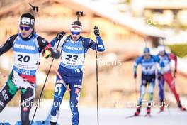 18.12.2022, Annecy-Le Grand Bornand, France (FRA): Olli Hiidensalo (FIN) -  IBU World Cup Biathlon, mass men, Annecy-Le Grand Bornand (FRA). www.nordicfocus.com. © Thibaut/NordicFocus. Every downloaded picture is fee-liable.
