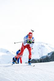 18.12.2022, Annecy-Le Grand Bornand, France (FRA): Sebastian Stalder (SUI) -  IBU World Cup Biathlon, mass men, Annecy-Le Grand Bornand (FRA). www.nordicfocus.com. © Authamayou/NordicFocus. Every downloaded picture is fee-liable.