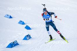 18.12.2022, Annecy-Le Grand Bornand, France (FRA): Sean Doherty (USA) -  IBU World Cup Biathlon, mass men, Annecy-Le Grand Bornand (FRA). www.nordicfocus.com. © Authamayou/NordicFocus. Every downloaded picture is fee-liable.