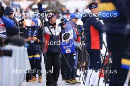 18.12.2022, Annecy-Le Grand Bornand, France (FRA): Patrick Oberegger (ITA) coach Team Norway - IBU World Cup Biathlon, mass men, Annecy-Le Grand Bornand (FRA). www.nordicfocus.com. © Manzoni/NordicFocus. Every downloaded picture is fee-liable.