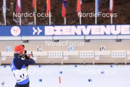 18.12.2022, Annecy-Le Grand Bornand, France (FRA): Benedikt Doll (GER) - IBU World Cup Biathlon, mass men, Annecy-Le Grand Bornand (FRA). www.nordicfocus.com. © Manzoni/NordicFocus. Every downloaded picture is fee-liable.