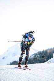 18.12.2022, Annecy-Le Grand Bornand, France (FRA): Tommaso Giacomel (ITA) -  IBU World Cup Biathlon, mass men, Annecy-Le Grand Bornand (FRA). www.nordicfocus.com. © Authamayou/NordicFocus. Every downloaded picture is fee-liable.