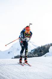 18.12.2022, Annecy-Le Grand Bornand, France (FRA): David Zobel (GER) -  IBU World Cup Biathlon, mass men, Annecy-Le Grand Bornand (FRA). www.nordicfocus.com. © Authamayou/NordicFocus. Every downloaded picture is fee-liable.