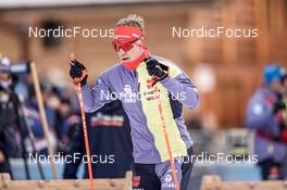 18.12.2022, Annecy-Le Grand Bornand, France (FRA): Roman Rees (GER) -  IBU World Cup Biathlon, mass men, Annecy-Le Grand Bornand (FRA). www.nordicfocus.com. © Thibaut/NordicFocus. Every downloaded picture is fee-liable.