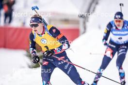 18.12.2022, Annecy-Le Grand Bornand, France (FRA): Johannes Thingnes Boe (NOR) -  IBU World Cup Biathlon, mass men, Annecy-Le Grand Bornand (FRA). www.nordicfocus.com. © Thibaut/NordicFocus. Every downloaded picture is fee-liable.