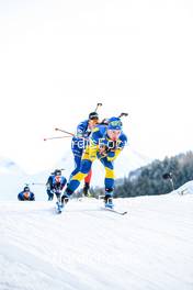 18.12.2022, Annecy-Le Grand Bornand, France (FRA): Jesper Nelin (SWE) -  IBU World Cup Biathlon, mass men, Annecy-Le Grand Bornand (FRA). www.nordicfocus.com. © Authamayou/NordicFocus. Every downloaded picture is fee-liable.