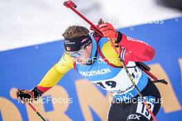 18.12.2022, Annecy-Le Grand Bornand, France (FRA): Florent Claude (BEL) -  IBU World Cup Biathlon, mass men, Annecy-Le Grand Bornand (FRA). www.nordicfocus.com. © Thibaut/NordicFocus. Every downloaded picture is fee-liable.
