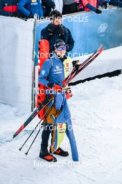 18.12.2022, Annecy-Le Grand Bornand, France (FRA): Justus Strelow (GER) -  IBU World Cup Biathlon, mass men, Annecy-Le Grand Bornand (FRA). www.nordicfocus.com. © Authamayou/NordicFocus. Every downloaded picture is fee-liable.