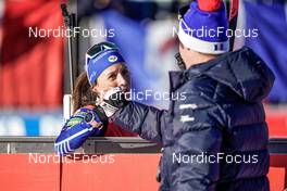 18.12.2022, Annecy-Le Grand Bornand, France (FRA): Anais Chevalier-Bouchet (FRA) -  IBU World Cup Biathlon, mass women, Annecy-Le Grand Bornand (FRA). www.nordicfocus.com. © Thibaut/NordicFocus. Every downloaded picture is fee-liable.