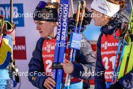 18.12.2022, Annecy-Le Grand Bornand, France (FRA): Sophie Chauveau (FRA) -  IBU World Cup Biathlon, mass women, Annecy-Le Grand Bornand (FRA). www.nordicfocus.com. © Thibaut/NordicFocus. Every downloaded picture is fee-liable.