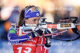 18.12.2022, Annecy-Le Grand Bornand, France (FRA): Anais Chevalier-Bouchet (FRA) -  IBU World Cup Biathlon, mass women, Annecy-Le Grand Bornand (FRA). www.nordicfocus.com. © Thibaut/NordicFocus. Every downloaded picture is fee-liable.