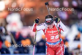 18.12.2022, Annecy-Le Grand Bornand, France (FRA): Lena Haecki-Gross (SUI) -  IBU World Cup Biathlon, mass women, Annecy-Le Grand Bornand (FRA). www.nordicfocus.com. © Thibaut/NordicFocus. Every downloaded picture is fee-liable.