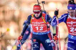 18.12.2022, Annecy-Le Grand Bornand, France (FRA): Vanessa Voigt (GER) -  IBU World Cup Biathlon, mass women, Annecy-Le Grand Bornand (FRA). www.nordicfocus.com. © Thibaut/NordicFocus. Every downloaded picture is fee-liable.