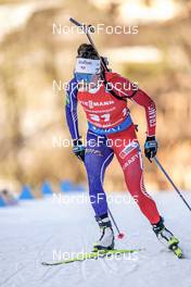 18.12.2022, Annecy-Le Grand Bornand, France (FRA): Lou Jeanmonnot (FRA) -  IBU World Cup Biathlon, mass women, Annecy-Le Grand Bornand (FRA). www.nordicfocus.com. © Thibaut/NordicFocus. Every downloaded picture is fee-liable.