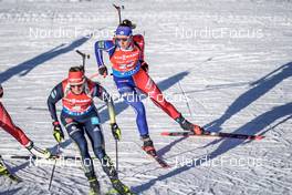 18.12.2022, Annecy-Le Grand Bornand, France (FRA): Caroline Colombo (FRA) -  IBU World Cup Biathlon, mass women, Annecy-Le Grand Bornand (FRA). www.nordicfocus.com. © Thibaut/NordicFocus. Every downloaded picture is fee-liable.