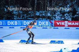 18.12.2022, Annecy-Le Grand Bornand, France (FRA): Lisa Vittozzi (ITA) -  IBU World Cup Biathlon, mass women, Annecy-Le Grand Bornand (FRA). www.nordicfocus.com. © Authamayou/NordicFocus. Every downloaded picture is fee-liable.