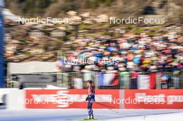 18.12.2022, Annecy-Le Grand Bornand, France (FRA): Karoline Offigstad Knotten (NOR) -  IBU World Cup Biathlon, mass women, Annecy-Le Grand Bornand (FRA). www.nordicfocus.com. © Thibaut/NordicFocus. Every downloaded picture is fee-liable.
