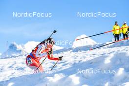 18.12.2022, Annecy-Le Grand Bornand, France (FRA): Lena Haecki-Gross (SUI) -  IBU World Cup Biathlon, mass women, Annecy-Le Grand Bornand (FRA). www.nordicfocus.com. © Authamayou/NordicFocus. Every downloaded picture is fee-liable.