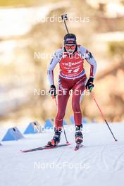 18.12.2022, Annecy-Le Grand Bornand, France (FRA): Aita Gasparin (SUI) -  IBU World Cup Biathlon, mass women, Annecy-Le Grand Bornand (FRA). www.nordicfocus.com. © Thibaut/NordicFocus. Every downloaded picture is fee-liable.