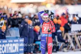 18.12.2022, Annecy-Le Grand Bornand, France (FRA): Chloe Chevalier (FRA) -  IBU World Cup Biathlon, mass women, Annecy-Le Grand Bornand (FRA). www.nordicfocus.com. © Thibaut/NordicFocus. Every downloaded picture is fee-liable.