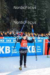 18.12.2022, Annecy-Le Grand Bornand, France (FRA): Sophie Chauveau (FRA), (l-r) -  IBU World Cup Biathlon, mass women, Annecy-Le Grand Bornand (FRA). www.nordicfocus.com. © Authamayou/NordicFocus. Every downloaded picture is fee-liable.