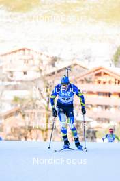 17.12.2022, Annecy-Le Grand Bornand, France (FRA): Anton Dudchenko (UKR) -  IBU World Cup Biathlon, pursuit men, Annecy-Le Grand Bornand (FRA). www.nordicfocus.com. © Authamayou/NordicFocus. Every downloaded picture is fee-liable.