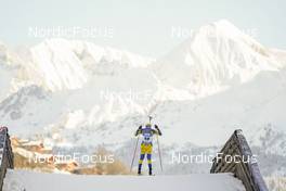 17.12.2022, Annecy-Le Grand Bornand, France (FRA): Emil Nykvist (SWE) -  IBU World Cup Biathlon, pursuit men, Annecy-Le Grand Bornand (FRA). www.nordicfocus.com. © Thibaut/NordicFocus. Every downloaded picture is fee-liable.
