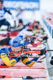 17.12.2022, Annecy-Le Grand Bornand, France (FRA): Jesper Nelin (SWE) -  IBU World Cup Biathlon, pursuit men, Annecy-Le Grand Bornand (FRA). www.nordicfocus.com. © Authamayou/NordicFocus. Every downloaded picture is fee-liable.
