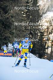 17.12.2022, Annecy-Le Grand Bornand, France (FRA): Oskar Brandt (SWE) -  IBU World Cup Biathlon, pursuit men, Annecy-Le Grand Bornand (FRA). www.nordicfocus.com. © Authamayou/NordicFocus. Every downloaded picture is fee-liable.