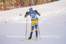 17.12.2022, Annecy-Le Grand Bornand, France (FRA): Emil Nykvist (SWE) -  IBU World Cup Biathlon, pursuit men, Annecy-Le Grand Bornand (FRA). www.nordicfocus.com. © Thibaut/NordicFocus. Every downloaded picture is fee-liable.
