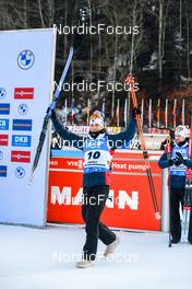 17.12.2022, Annecy-Le Grand Bornand, France (FRA): Vetle Sjaastad Christiansen (NOR), (l-r) -  IBU World Cup Biathlon, pursuit men, Annecy-Le Grand Bornand (FRA). www.nordicfocus.com. © Authamayou/NordicFocus. Every downloaded picture is fee-liable.
