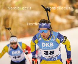 17.12.2022, Annecy-Le Grand Bornand, France (FRA): Peppe Femling (SWE) -  IBU World Cup Biathlon, pursuit men, Annecy-Le Grand Bornand (FRA). www.nordicfocus.com. © Thibaut/NordicFocus. Every downloaded picture is fee-liable.