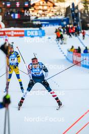 17.12.2022, Annecy-Le Grand Bornand, France (FRA): Paul Schommer (USA) -  IBU World Cup Biathlon, pursuit men, Annecy-Le Grand Bornand (FRA). www.nordicfocus.com. © Authamayou/NordicFocus. Every downloaded picture is fee-liable.