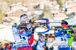 17.12.2022, Annecy-Le Grand Bornand, France (FRA): Felix Leitner (AUT) -  IBU World Cup Biathlon, pursuit men, Annecy-Le Grand Bornand (FRA). www.nordicfocus.com. © Authamayou/NordicFocus. Every downloaded picture is fee-liable.