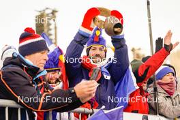 17.12.2022, Annecy-Le Grand Bornand, France (FRA): Event Feature: French fans-  IBU World Cup Biathlon, pursuit men, Annecy-Le Grand Bornand (FRA). www.nordicfocus.com. © Thibaut/NordicFocus. Every downloaded picture is fee-liable.