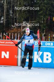 17.12.2022, Annecy-Le Grand Bornand, France (FRA): Sturla Holm Laegreid (NOR), (l-r) -  IBU World Cup Biathlon, pursuit men, Annecy-Le Grand Bornand (FRA). www.nordicfocus.com. © Authamayou/NordicFocus. Every downloaded picture is fee-liable.