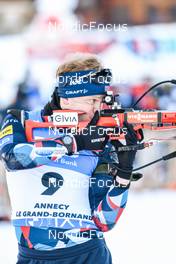 17.12.2022, Annecy-Le Grand Bornand, France (FRA): Johannes Dale (NOR) -  IBU World Cup Biathlon, pursuit men, Annecy-Le Grand Bornand (FRA). www.nordicfocus.com. © Authamayou/NordicFocus. Every downloaded picture is fee-liable.