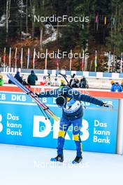 17.12.2022, Annecy-Le Grand Bornand, France (FRA): Sebastian Samuelsson (SWE), (l-r) -  IBU World Cup Biathlon, pursuit men, Annecy-Le Grand Bornand (FRA). www.nordicfocus.com. © Authamayou/NordicFocus. Every downloaded picture is fee-liable.