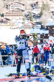 17.12.2022, Annecy-Le Grand Bornand, France (FRA): David Zobel (GER) -  IBU World Cup Biathlon, pursuit men, Annecy-Le Grand Bornand (FRA). www.nordicfocus.com. © Authamayou/NordicFocus. Every downloaded picture is fee-liable.
