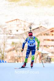 17.12.2022, Annecy-Le Grand Bornand, France (FRA): Miha Dovzan (SLO) -  IBU World Cup Biathlon, pursuit men, Annecy-Le Grand Bornand (FRA). www.nordicfocus.com. © Authamayou/NordicFocus. Every downloaded picture is fee-liable.